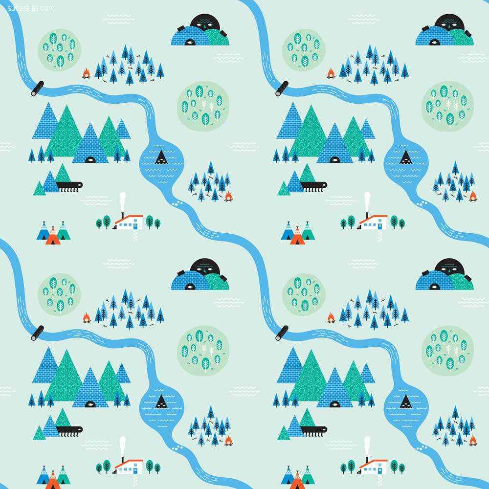 20个意想不到的背景无缝图案Illustrator/Photoshop教程设计